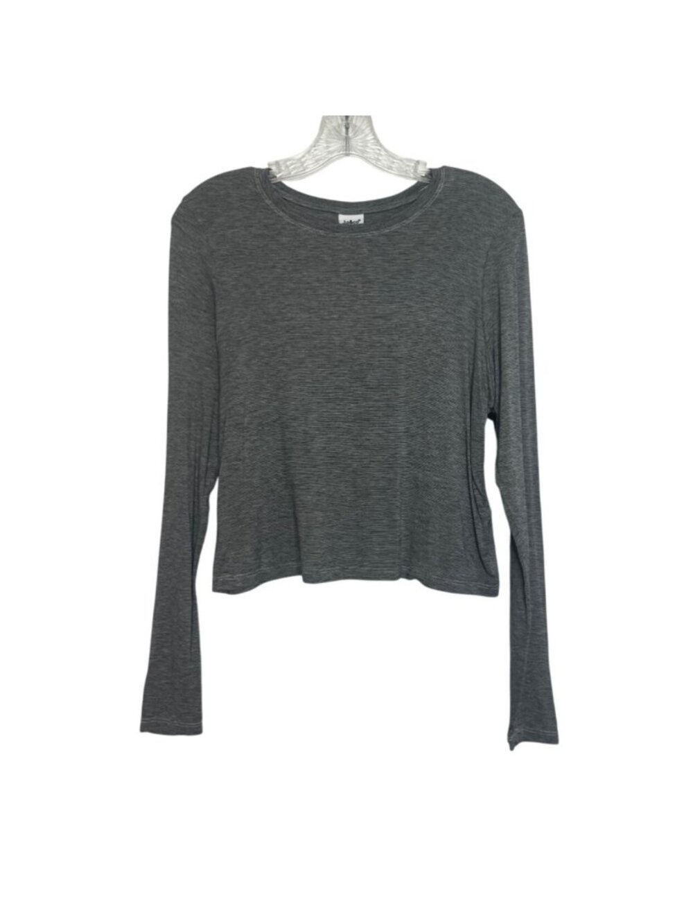 J.O&Co‎ Long Sleeve Lightweight Top Shirt Medium Black White New Casual